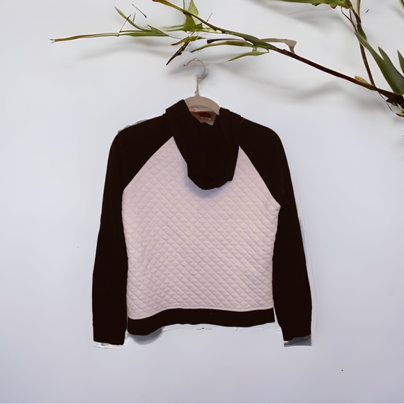 Zumiez Ninth Hall Black and White Bomber Jacket with Hood and Snap Buttons - Picture 8 of 11